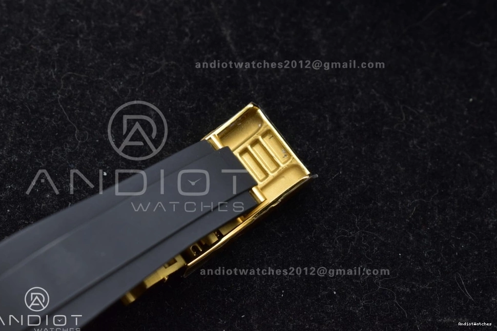 1:1 126518 808 Oysterflex Flexible QF on Black V6 Daytona Dial SH4131 Edition Best (Weighted) Strap YG 0223